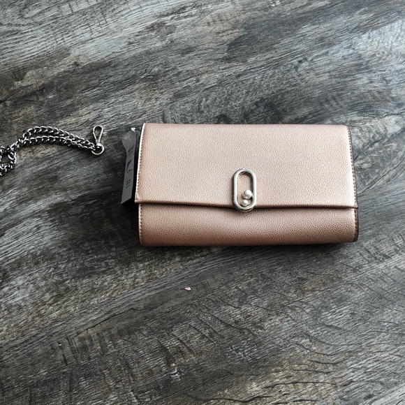 Nine West Handbags - Nine West clutch purse handbag Nwt rose gold